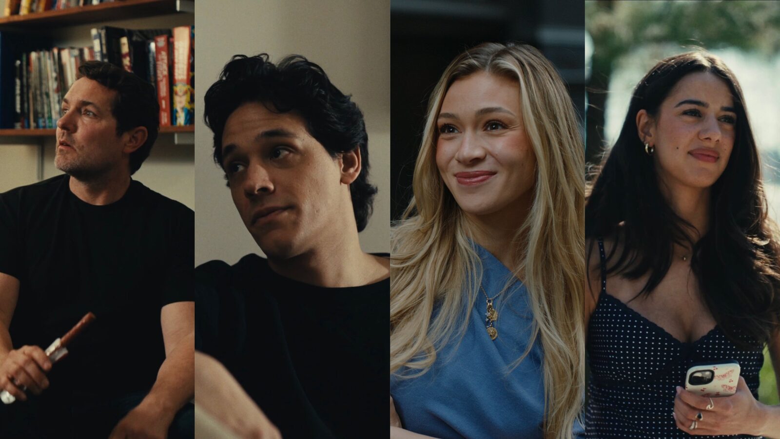 The cast of Running Through the Void
